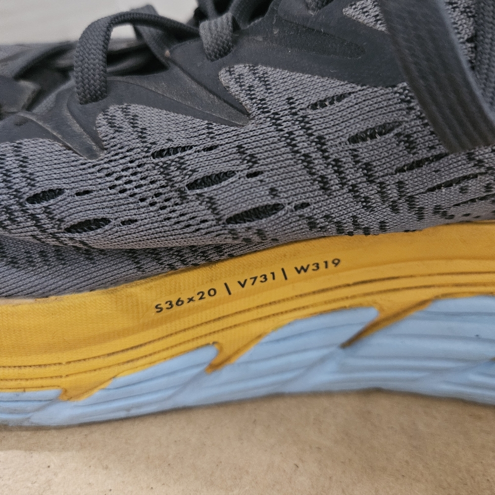 HOKA ONE ONE GAVIOTA 4  MEN'S RUNNING SHOES  CASTLEROCK/ANTHRACITE US 9.5 (Bin10 - Picture 8 of 15